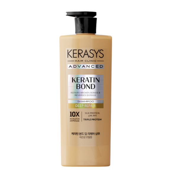 KERASYS Keratin Bond Shampoo - Shampoo Reparador 600 ml