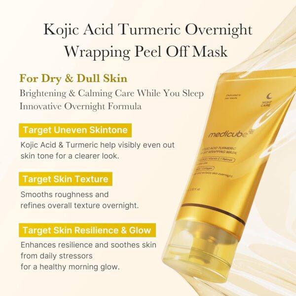 MEDICUBE Kojic Acid Wrapping Mask - 75ml - Imagen 7