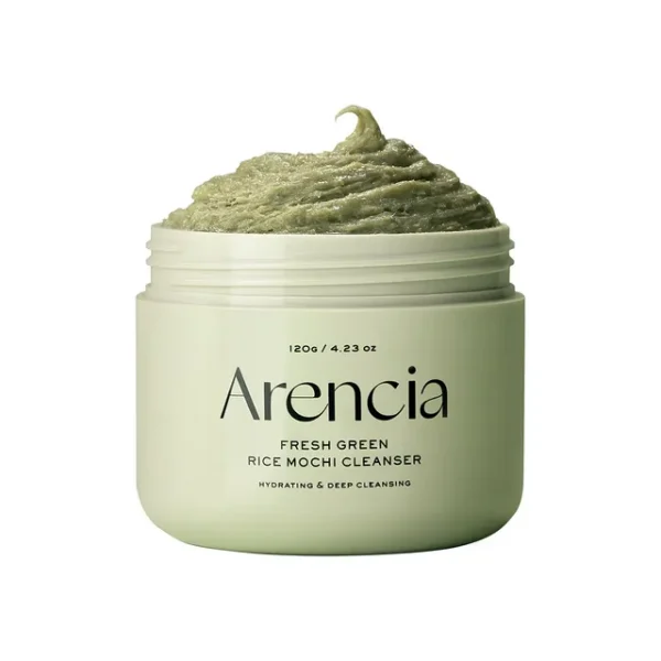 ARENCIA Rice Mochi Cleanser Green- Limpiador Facial 120 g
