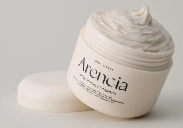 ARENCIA Rice Mochi Cleanser Mucin - Limpiador Facial 120 g - Imagen 2