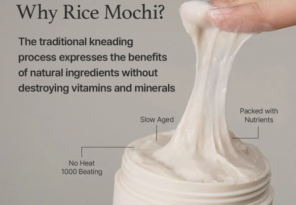 ARENCIA Rice Mochi Cleanser Mucin - Limpiador Facial 120 g - Imagen 3