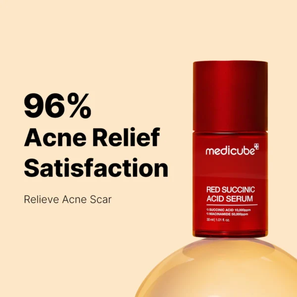 MEDICUBE Red Succinic Acid Serum - 30 ml - Imagen 3
