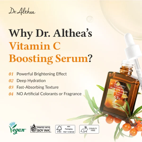 DR. ALTHEA Vitamin C Boosting Serum - 30ml - Imagen 2