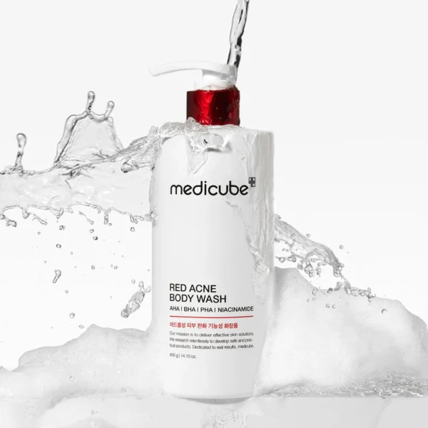 MEDICUBE Red Acne Body Wash - Limpiador Antiacné 400ml