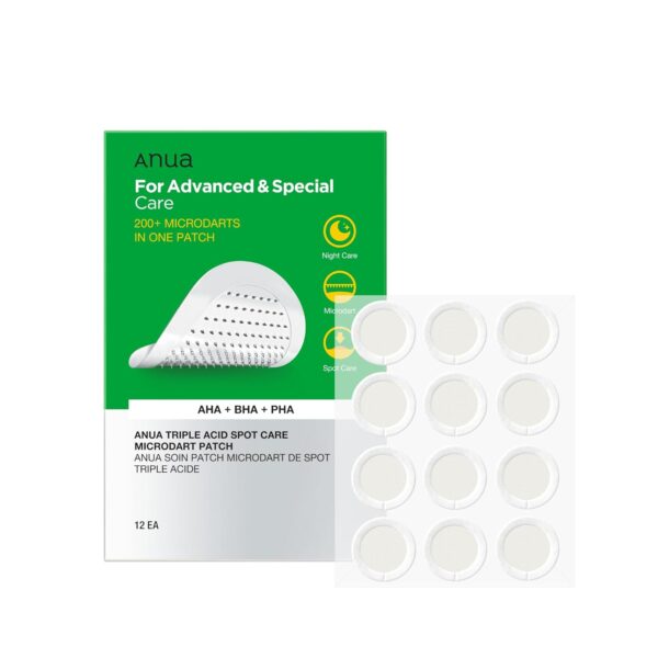 ANUA Microdart Patch 12 pzs - Parche Antiacné