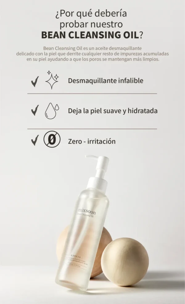 MIXSOON Bean Cleansing Oil - 100ml - Imagen 3