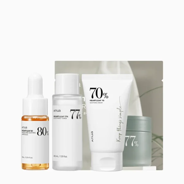 ANUA Heartleaf Trial Kit - 4 pzs