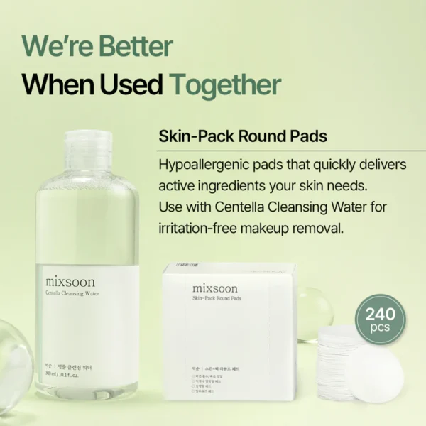 MIXSOON Centella Cleansing Water - 300ml - Imagen 6