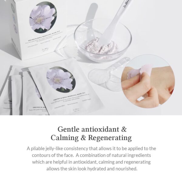 DR. ALTHEA Premium Rosa Modeling Mask - 5pzs - Imagen 7