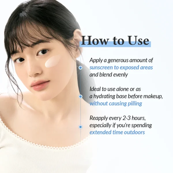 DR.ALTHEA Aqua Glowing Fotoprotector SPF50+- 45ml - Imagen 8