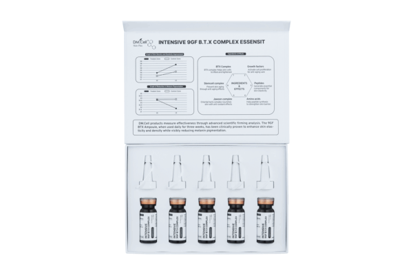 DM.CELL - 9GF Complex Essensit  Ampoule Kit - Caja de 5 Ampollas x 5 ml - Imagen 2