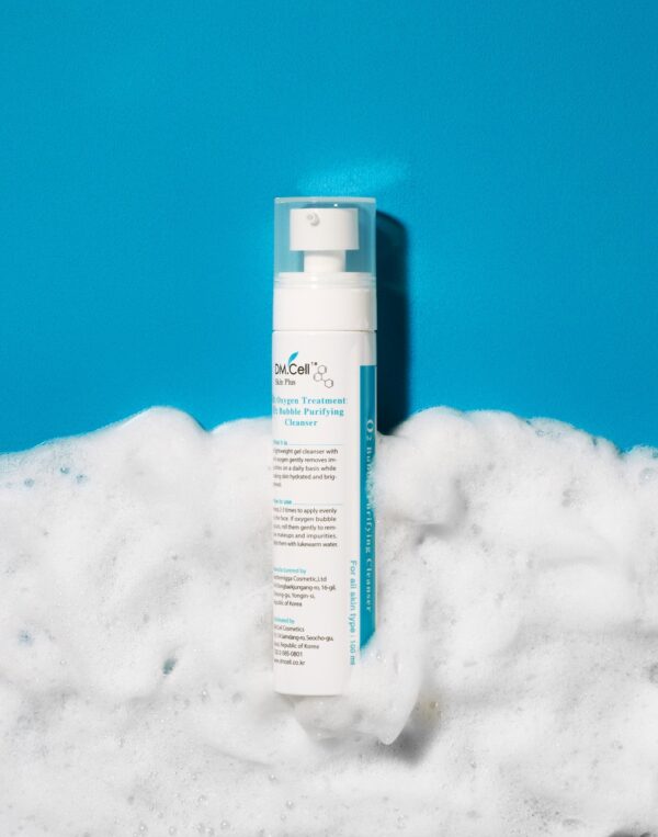 DM.CELL - O2 Bubble Purifying Cleansing Gel 100ml - Limpiador Facial  Detox